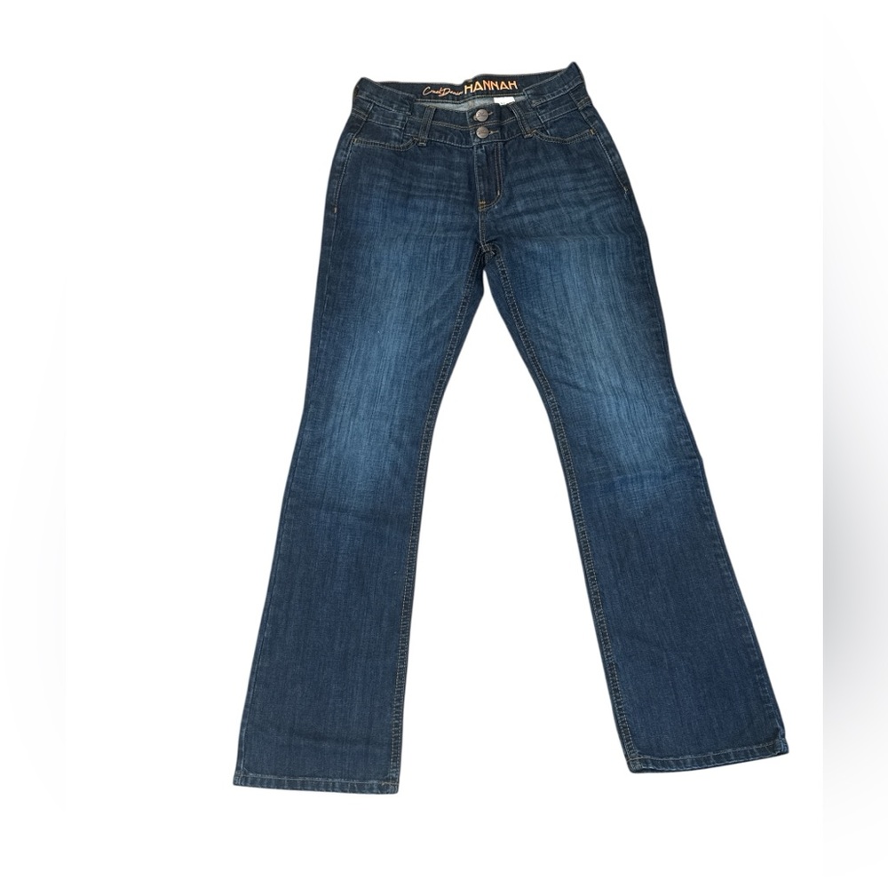 Cruel Girl Hannah Boot Cut Jeans Size 25 0‎ NWOT Dark Wash Stretch Denim Rodeo